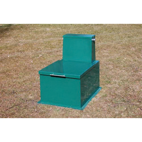 Chemical Toilet Disposal Unit - flushing