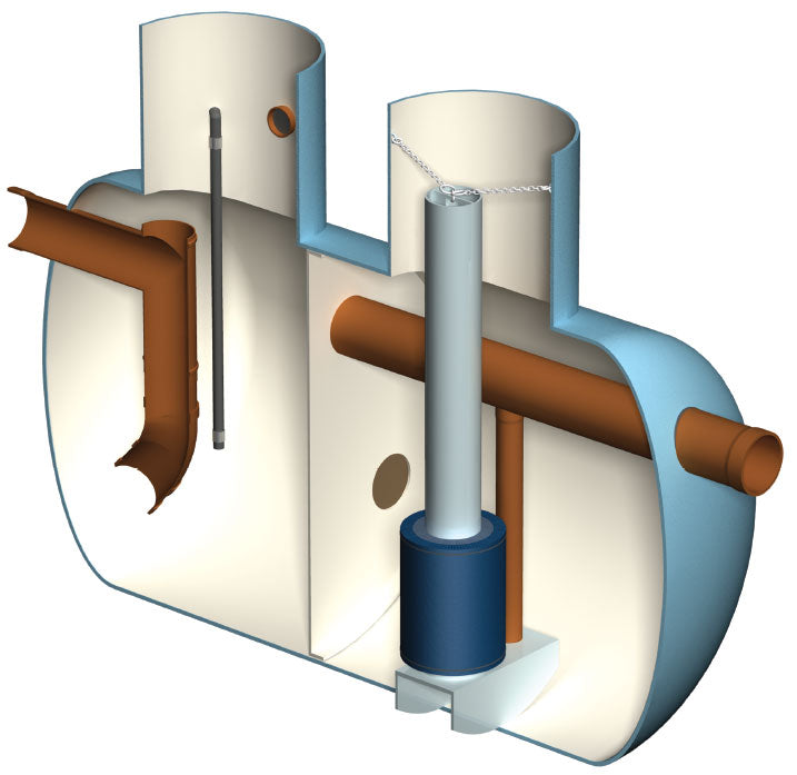 Marsh Hydroil Oil Bypass Separator - NSBP40